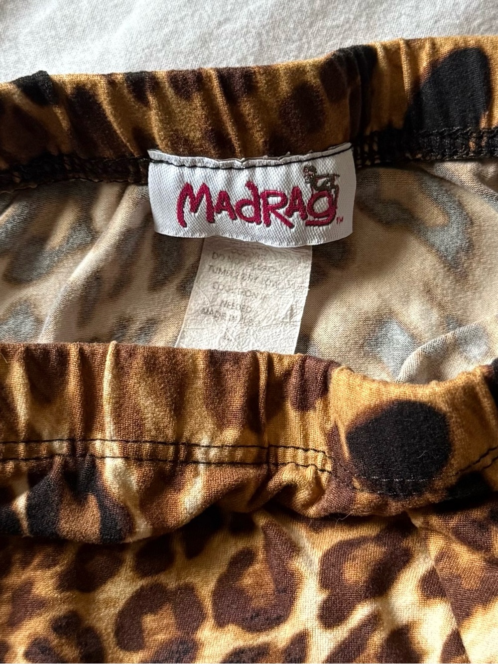 Leopard Print Strapless Bodysuit - Brown - Picture 2 of 6